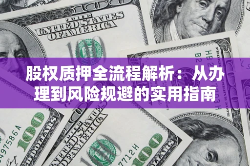 武汉股权质押全流程解析：从办理到风险规避的实用指南