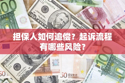 武汉担保人如何追偿？起诉流程有哪些风险？