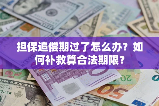 武汉担保追偿期过了怎么办？如何补救算合法期限？