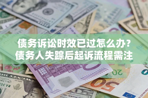 武汉债务诉讼时效已过怎么办？债务人失踪后起诉流程需注意什么？