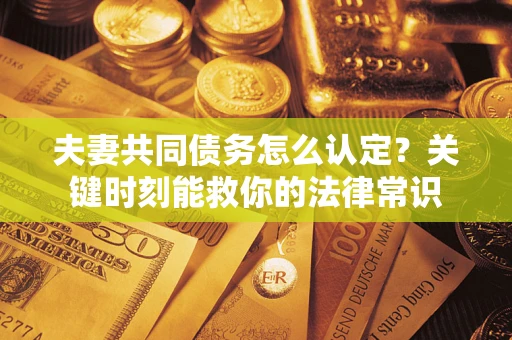 武汉夫妻共同债务怎么认定？关键时刻能救你的法律常识
